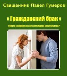 Священник Павел Гумеров: "Гражданский брак": Начало семейной жизни или блудное сожительство?