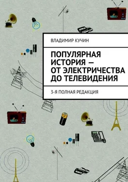 Владимир Кучин Популярная история — от электричества до телевидения обложка книги