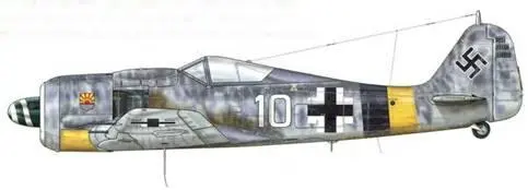 Fw 190А8 из 9JG 5 Eismeer Хердия Норвегия начало 1945 г 9 февраля 1945 - фото 106