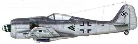 Fw 190А8 из IJG 54 Скрунда Латвия ноябрь 1944 г Пилот Hauptmann Франц - фото 118