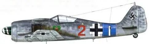Fw 190A8 из IIIJG 54 НоженлеРуа Франция июнь 1944 г Пилот Feldwebel - фото 121