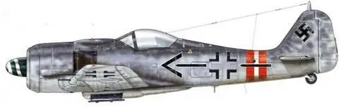 Fw 190A9 из Stab JG 6 1 января 1945 г в ходе операции Bodenplatte - фото 128