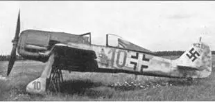 Версия штурмовика Fw 190F9 идентичная А9 с бронированной передней кромкой - фото 137