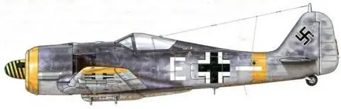 Fw 190F2 trop из IISG 4 РигаСпилве Латвия август 1944 г Подразделения - фото 142