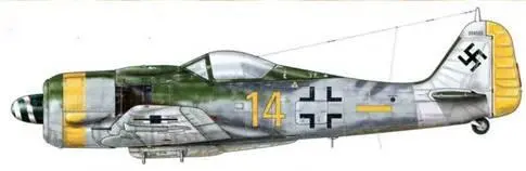 Fw 190F8 из lSG 2 Грац Австрия март 1945 г Этот самолет представляет - фото 144
