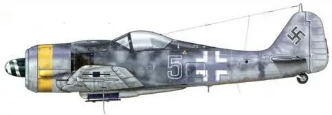 Fw 190F8 возможно из SG 10 Он был обнаружен в Будейовице Чехословакия в - фото 148