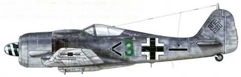 Fw 190F8 из Stab IISG 2 Мимон Чехословакия 8 мая 1945 г Согласно - фото 155