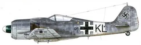 Fw 190F8 из 1SG 5 Пори Финляндия лето 1944 г Пилот Leutnant Франц - фото 160