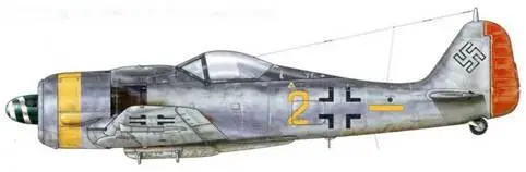Fw 190F8 из IISG 10 Фюнфкирхен Германия январь 1945 г Хотя код S3 был - фото 161