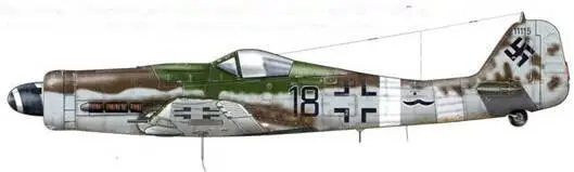 Fw 190D9 WNr 211115 из 16EKG J Был найден брошенным в Пльзене - фото 181