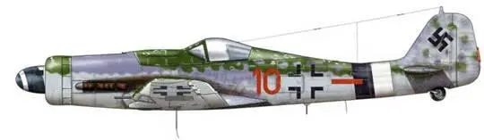 Fw 190D9 из 7JG 26 Нордхорнклаусхайде Германия 14 января 1945 г Этот - фото 195