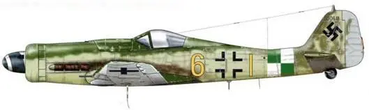 Fw 190D9 WNr 5000648 или 500641 из llKGJ 27 Камуфляж RLM 76 99 - фото 211