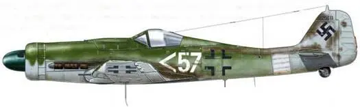 Fw 190D11 WNr 220011 из VFS GdJ был обнаружен союзниками брошенным в - фото 213
