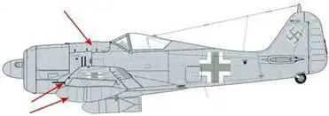 Fw 190G1 Дальний истребительбомбардировщик Jabo Rei Базируется на модели - фото 245