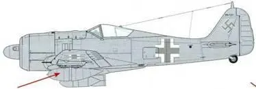 Fw 190G3 Идентичен G1 но базируется на модели F6 и оснащен заключенными в - фото 247