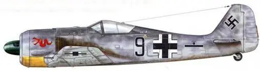 Fw 190А2 из 5JG 1 Катвейк Голландия лето 1942 г Пилот Unteroffizier - фото 28