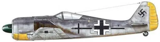 Fw 190А3 из Stab JG 2 БомонлеРоже Франция лето 1942 г Пилот Leutnant - фото 30