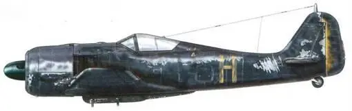 Fw 190A4U 8 из 7SKG 10 Пилотировавший этот самолет Feldwebel Отто Бехольд - фото 37
