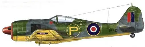 Fw 190A4U 8 из части 1426 Вражеские самолеты Даксфорд Великобритания - фото 38