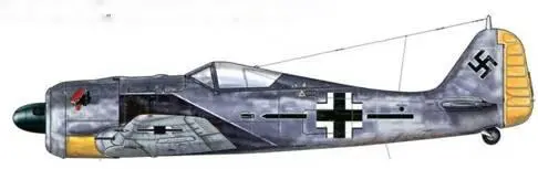 Fw 190А5 из Stab JG 2 БомонлеРоже Франция начало 1943 г Летчик Major - фото 53