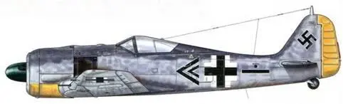 Fw 190А5 из llJG 26 ВитрианАртуа Франция февраль 1943 г Этот самолет - фото 54