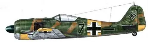 Fw 190A5 из 5JG 54 Орел СССР май 1943 г Пилот Leutnant Эмиль Булли - фото 56