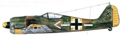 Fw 190А5 из Stab JG 54 Дорпат Эстония июнь 1943 г Майор Хубертус фон - фото 57