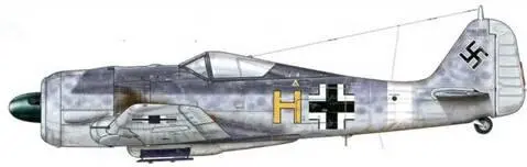 Fw 190A5U3 из 7SchG 2 Пантеллерия Италия июнь 1943 г Этот самолет - фото 60