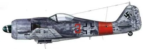 Fw 190A8 из 4JG 1 Грайсвальд Голландия апрель 1944 г Этот самолет - фото 88