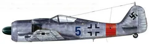 Fw 190А8 из lJG 1 Твенте Голландия декабрь 1944 г Когда четвертая Staffel - фото 89