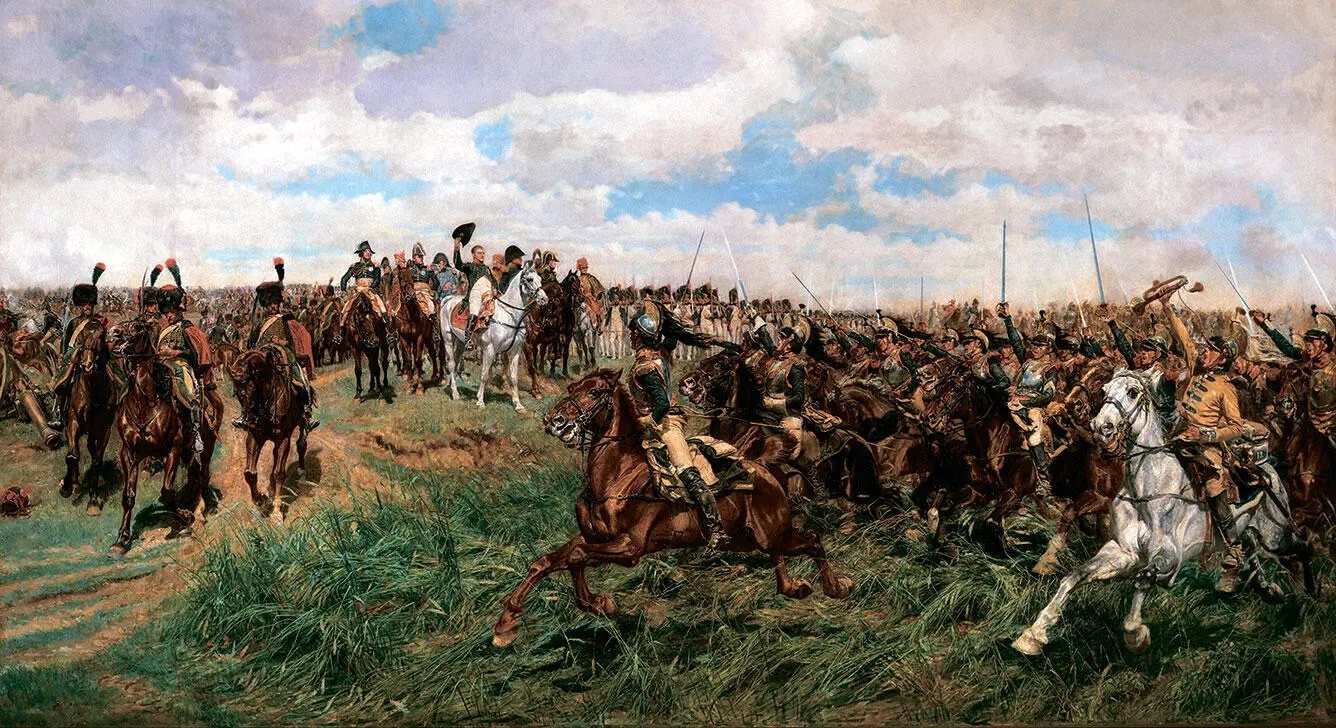 Битва под Фридландом 14 июня 1807 года Художник ЖанЛуи Эрнест Мейсонье 1875 - фото 34
