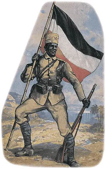 Внешний вид коренного жителя Трансвааля воевавшего на стороне буров Немецкая - фото 43