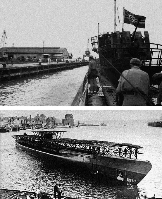 Подводные лодки U181 и U219 Идея адмирала Дёница до гениальности проста - фото 101
