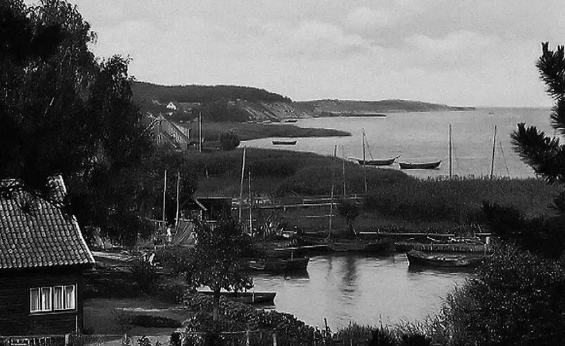 Бухта у посёлка Нармельн на берегу залива ФришесХафф 3040е годы XX века - фото 215