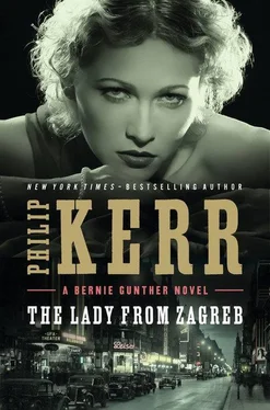 Philip Kerr The Lady from Zagreb обложка книги