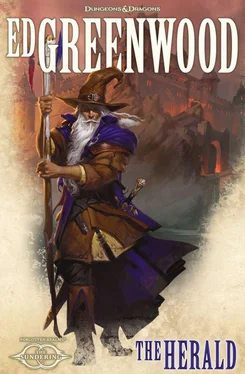 Ed Greenwood The Herald обложка книги