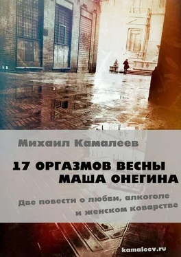 Михаил Камалеев 17 оргазмов весны. Маша Онегина обложка книги