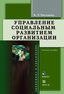 Константин Оксинойд Управление социальным развитием организации: учебное пособие обложка книги