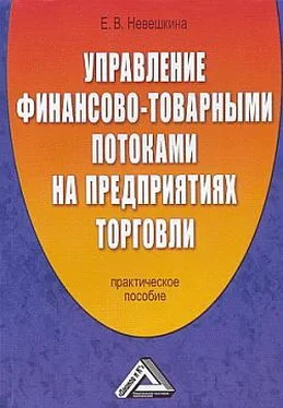 Елена Невешкина Управление финансово-товарными потоками на предприятиях торговли обложка книги