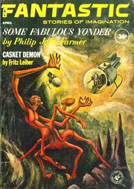 Обложка журнала Fantastic Stories of Imagination April 1963 - фото 2