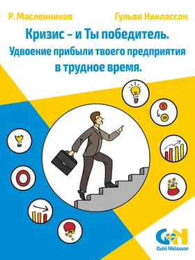 Гульви Никлассон Кризис – и Ты победитель. Удвоение прибыли твоего предприятия в трудное время обложка книги