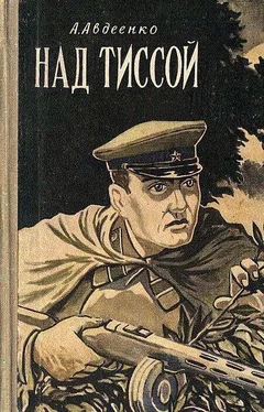 Александр Авдеенко Над Тиссой (Иллюстрации Б. Козловского) обложка книги