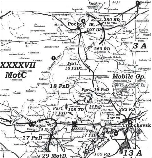 Карты 75 Оперативное построение войск 3й армии Вечер 1 сентября 1941 г 1 - фото 91