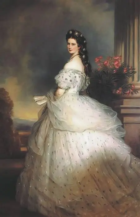 Императрица Елизавета 1865 год Франц Ксавер Винтерхальтер Максимилиан I - фото 167