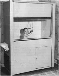 FIG 6 Deborah Skinner in her fathers AirCrib Skinners baby crib in - фото 7