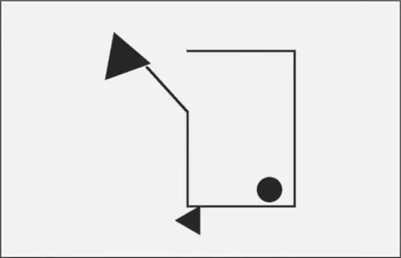 Figure 3 Scene from Heider and Simmel 1944 animation What is remarkable is - фото 8