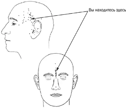 Рис 4 Расположение воображаемых точек где люди обычно ощущают - фото 3