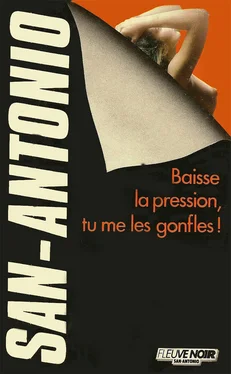 Frédéric Dard Baisse la pression, tu mes les gonfles ! обложка книги