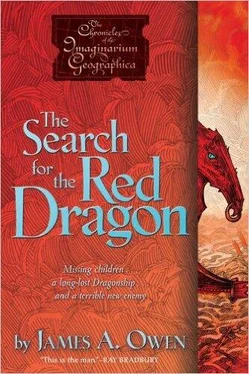 Джеймс Оуэн В поисках красного дракона обложка книги