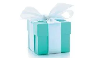 Голубая коробочка Tiffany чрезвычайно эффективный визуальный молоток - фото 44